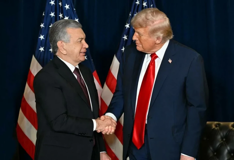 Мирзиёев и Трамп обсудили перспективы укрепления двусторонних отношений
