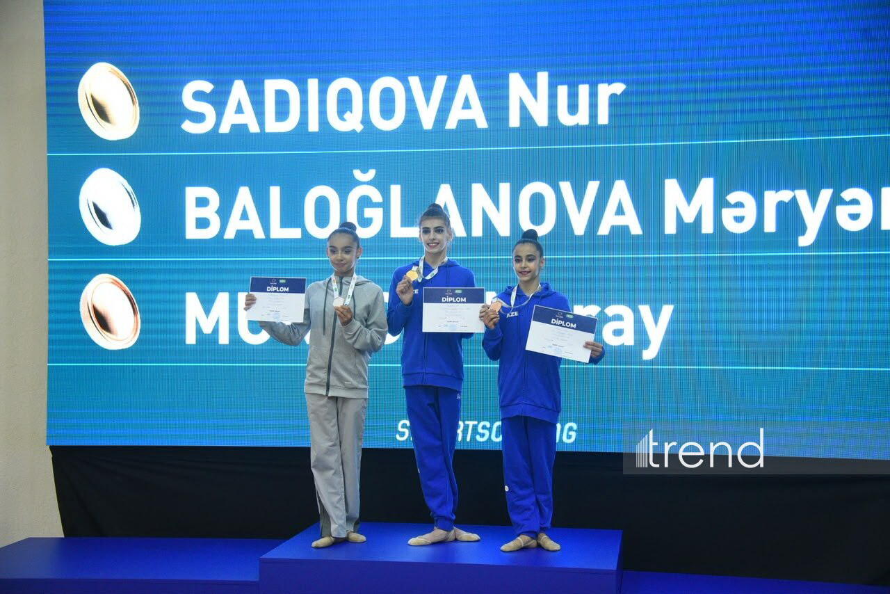 Завершился 31-й чемпионат Азербайджана по художественной гимнастике