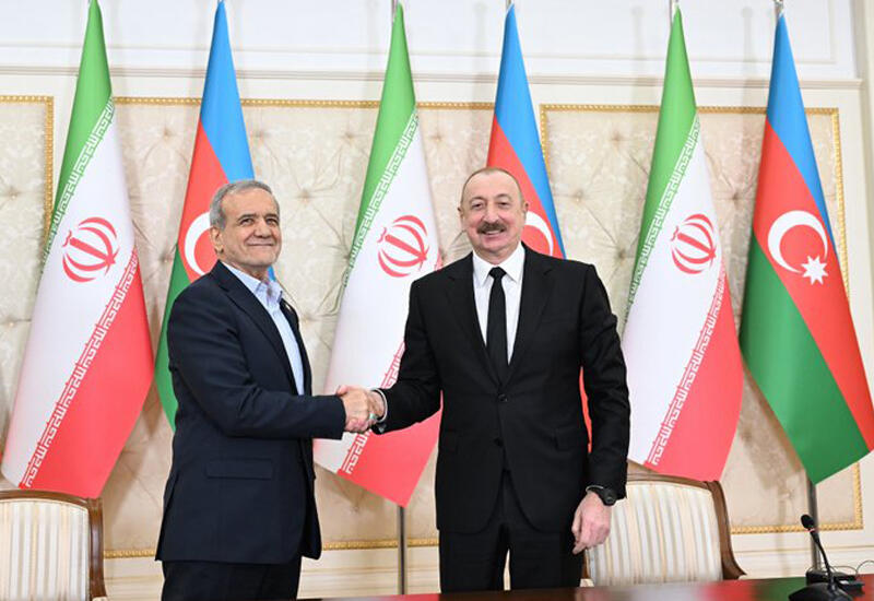 Prezident İlham Əliyev Azərbaycan haqqında söylədiyi xoş sözlərə görə İran Prezidentinə təşəkkür edib