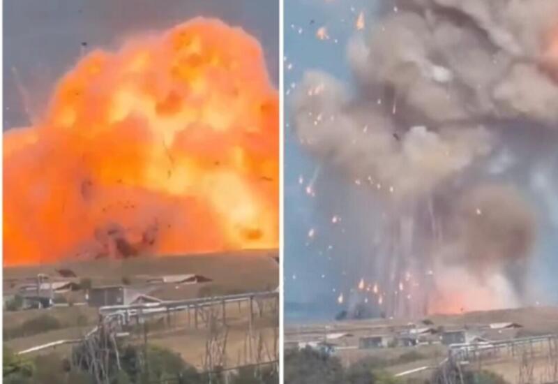 Под Римом произошел взрыв на предприятии по производству боеприпасов