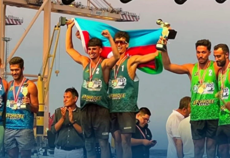 Волейболисты Азербайджана стали чемпионами в Турции
