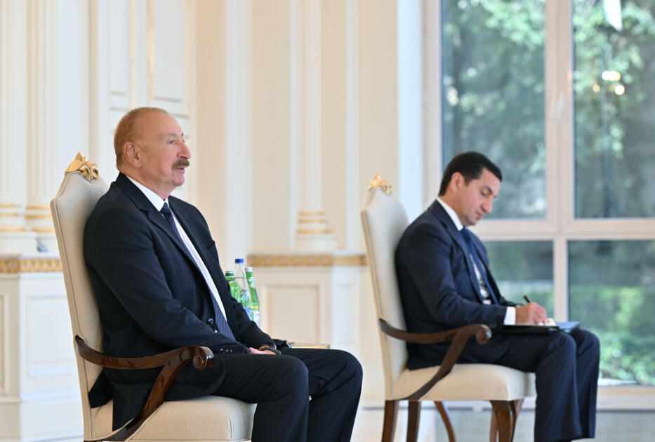 Президент Ильхам Алиев принял верительные грамоты новоназначенного посла Германии в Азербайджане