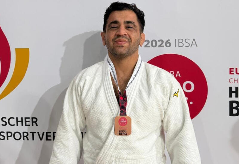 Азербайджанский парадзюдоист завоевал бронзовую медаль чемпионата Европы