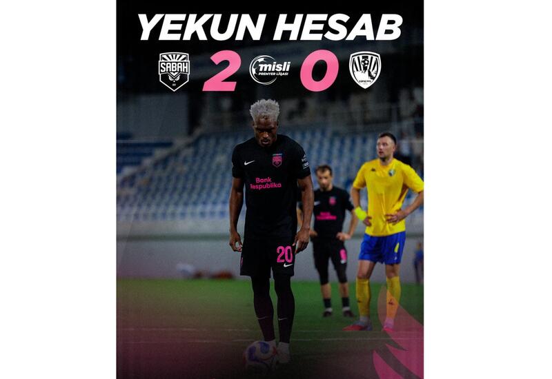 Son çempion “Sabah” mövsümə qələbə ilə başlayıb
