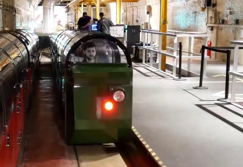 Старое метро для перевозки почты в Лондоне