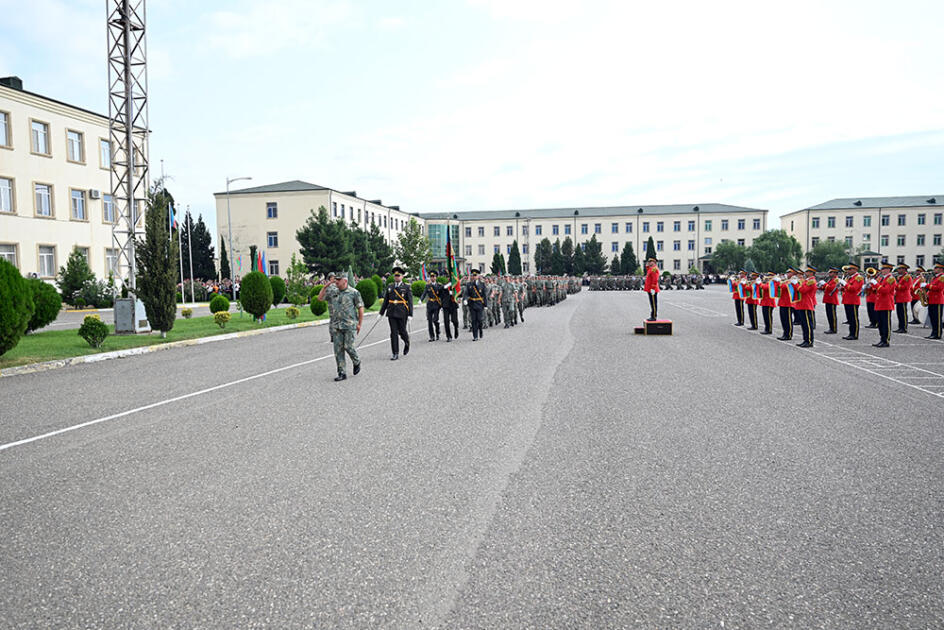 Azərbaycan Ordusunda andiçmə mərasimləri keçirilib
