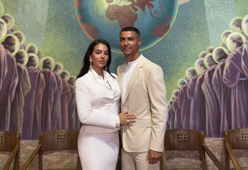 Ronaldo və Corcinanın nikahından görüntülər
