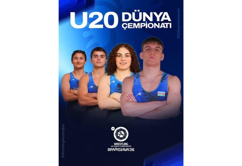 Azərbaycanın üç güləşçisi dünya çempionatında yarımfinala yüksəlib