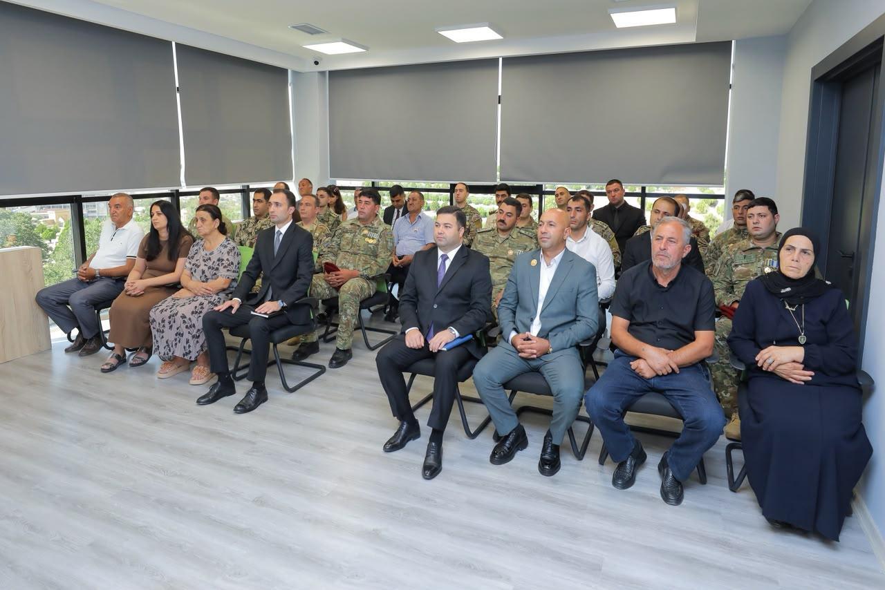 Naxçıvanda şəhid ailələri və müharibə əlillərinə 68 mənzil verilib