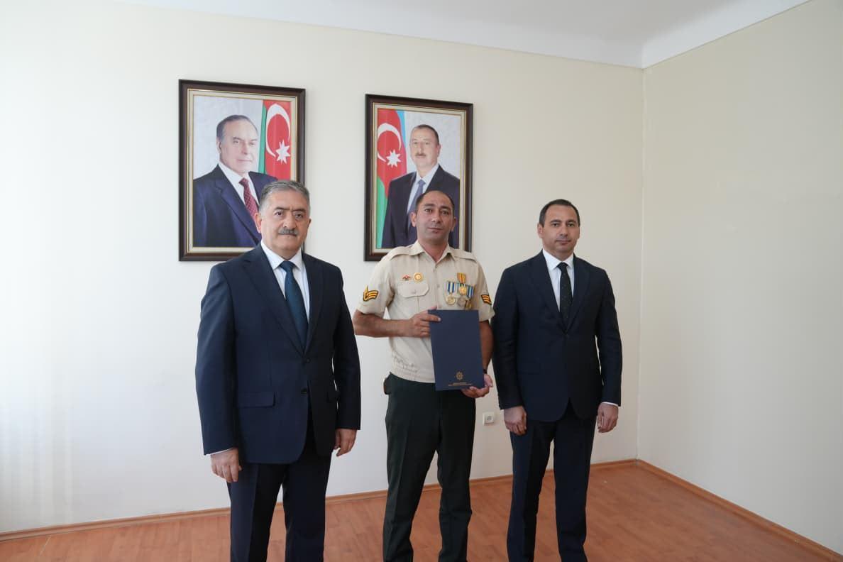 Naxçıvanda şəhid ailələri və müharibə əlillərinə 68 mənzil verilib