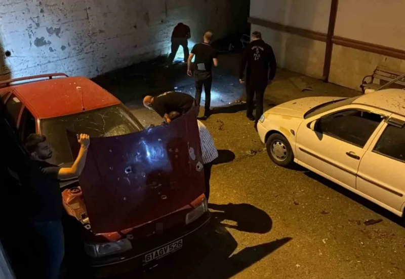 Türkiyədə polis idarəsinin həyətinə dron düşüb