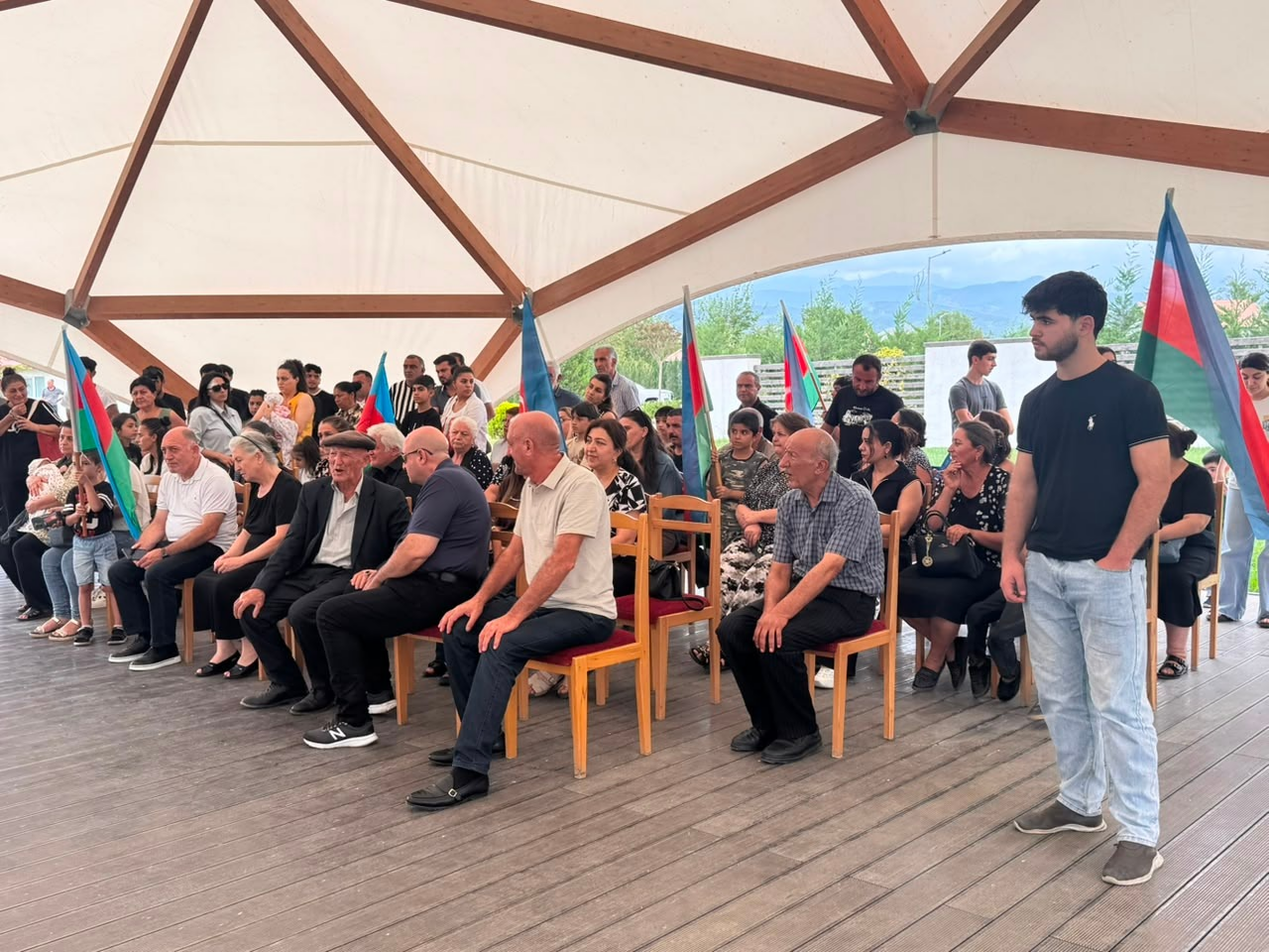 Xankəndi, Xocalı və Ağdərəyə köçürülən ailələrə evlərin açarları təqdim edilib