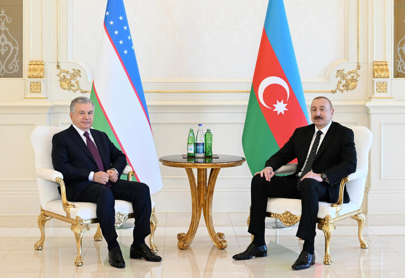 Prezident İlham Əliyev: Azərbaycan ilə Özbəkistanın iqtisadi imkanları yeni əməkdaşlıq formatlarının yaradılması üçün geniş üfüqlər açır