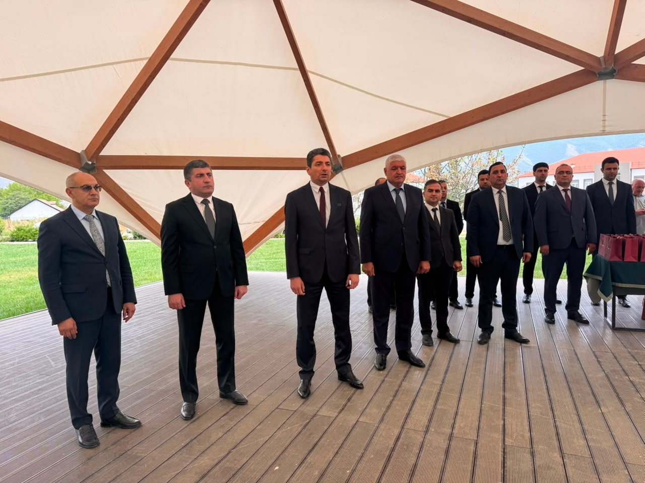 Xankəndi, Xocalı və Ağdərəyə köçürülən ailələrə evlərin açarları təqdim edilib
