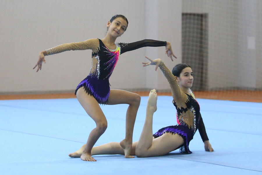 Akrobatika və aerobika gimnastikası üzrə ölkə çempionatları keçirilib