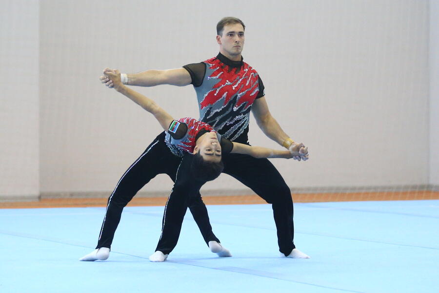 Akrobatika və aerobika gimnastikası üzrə ölkə çempionatları keçirilib