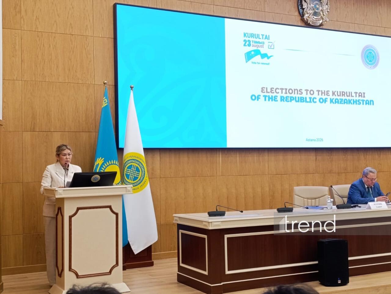 ЦИК Казахстана провел брифинг перед выборами в Курултай