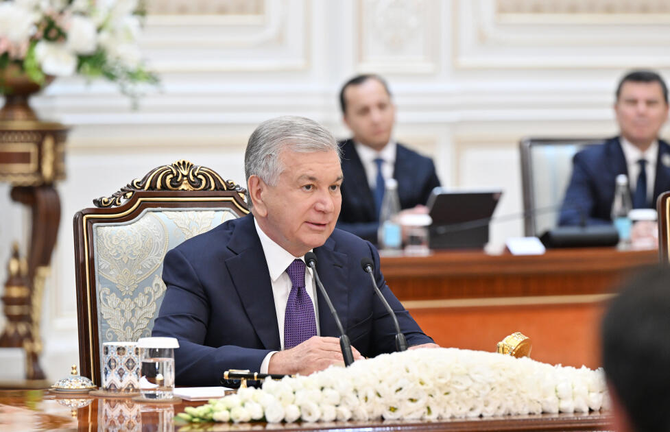 Президент Ильхам Алиев и Президент Шавкат Мирзиёев приняли участие в 3-ем заседании Высшего межгосударственного совета