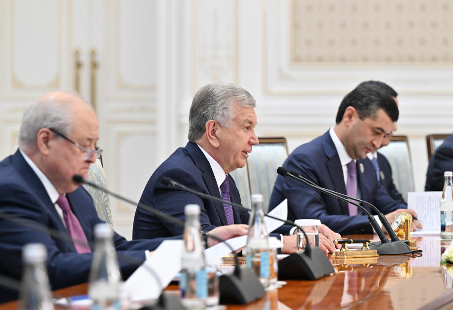 Президент Ильхам Алиев и Президент Шавкат Мирзиёев приняли участие в 3-ем заседании Высшего межгосударственного совета