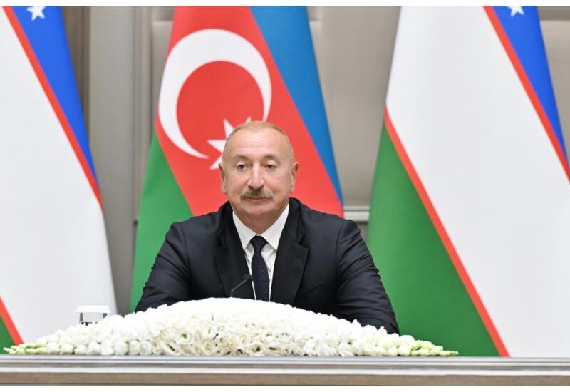 Prezident İlham Əliyev: Azərbaycanın və Özbəkistanın irəliləmək üçün dəqiq fəaliyyət planı var