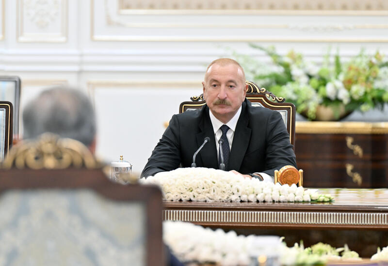 Президент Ильхам Алиев: Узбекистан первым оказал практическую помощь в восстановлении Карабаха