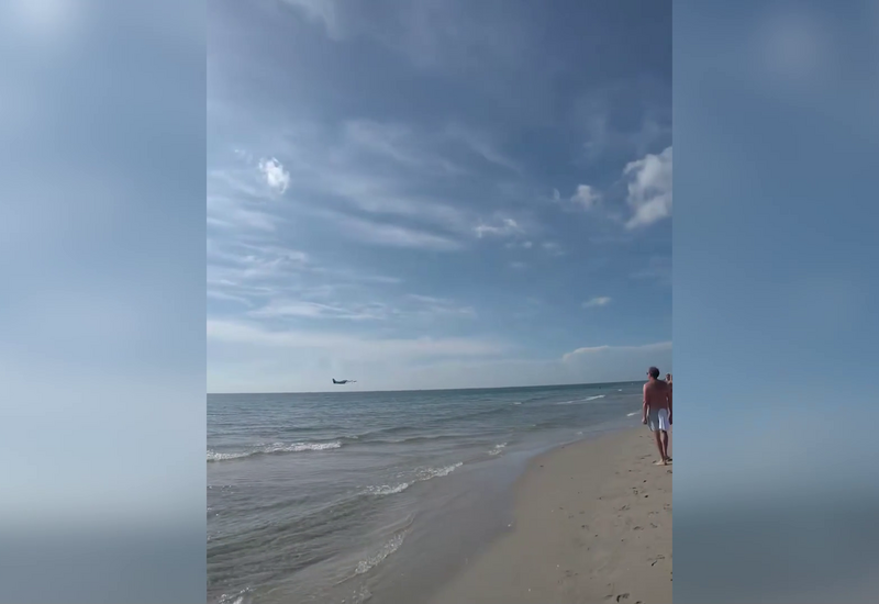 Во Флориде возле пляжа рухнул в воду самолет