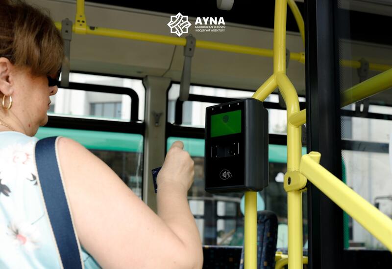 M1 nömrəli ekspres avtobuslara ikinci validator quraşdırılır