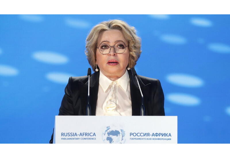 Valentina Matviyenko Birinci vitse-prezident Mehriban Əliyevanı təbrik edib