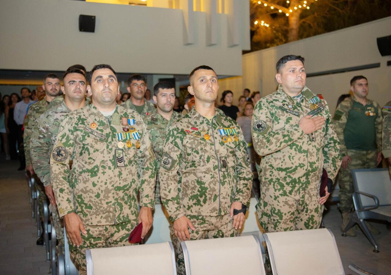 В центре отдыха "Бильгях" СГБ Азербайджана организована встреча с участниками Отечественной войны