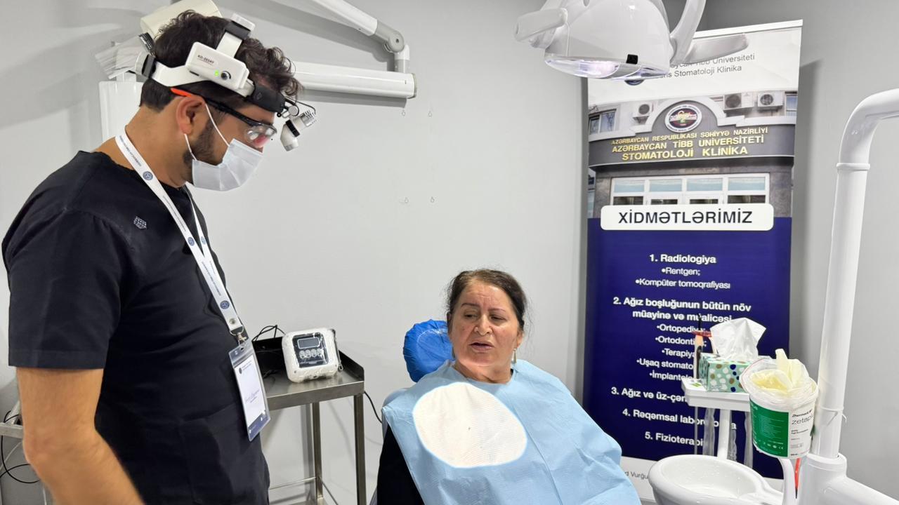 Минздрав провел выездную стоматологическую акцию в Лачине
