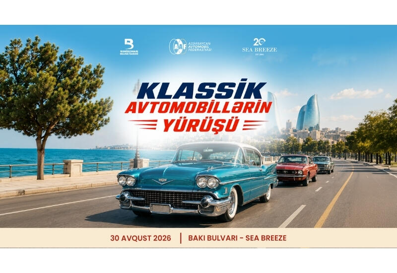 Həftəsonu klassik avtomobillərin yürüşü və sərgisi olacaq