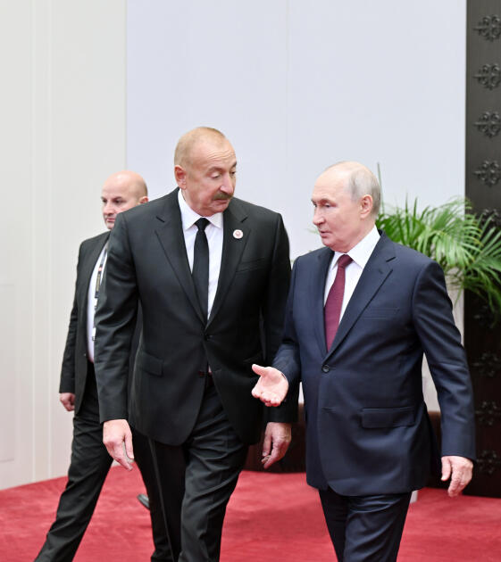 Prezident İlham Əliyev “ŞƏT plyus” formatında görüşdə çıxış edib