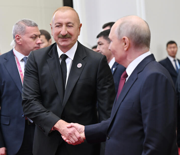 Prezident İlham Əliyev “ŞƏT plyus” formatında görüşdə çıxış edib