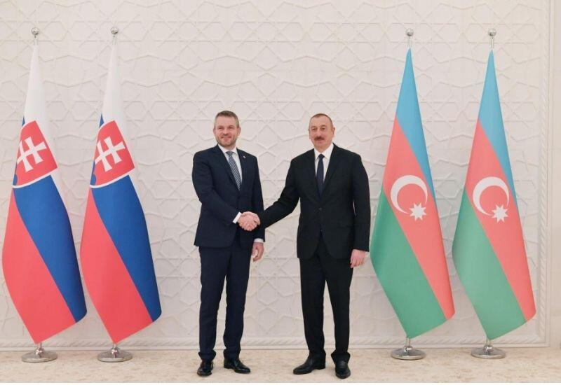 Prezident İlham Əliyev: Azərbaycan ilə Slovakiya arasında qarşılıqlı hörmətə əsaslanan münasibətlər məmnunluq doğurur