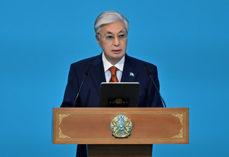 Tokayev ŞƏT-in əsas prinsiplərinin BMT Baş Assambleyasının qətnaməsində təsbit olunmasını təklif edib