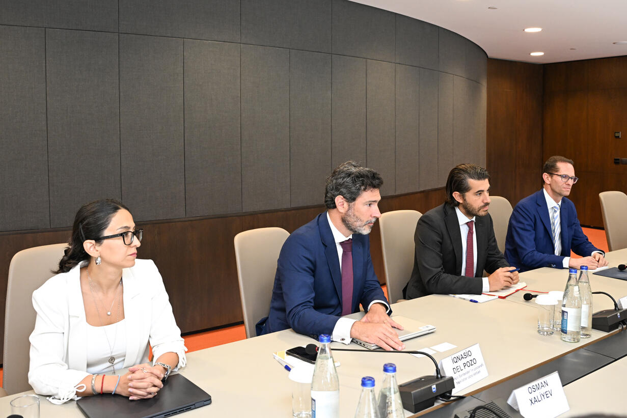 İspaniya bankının Azərbaycandakı investisiya layihələrində iştirakı müzakirə olunub
