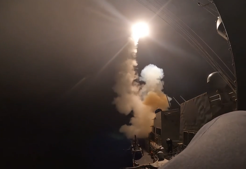 CENTCOM опубликовал кадры ночных ударов по Ирану