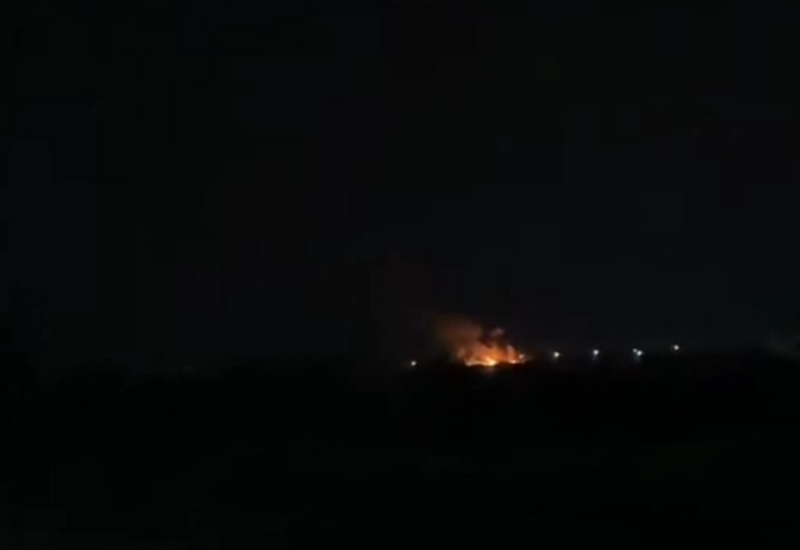 В Геранбойе произошел взрыв на складе боеприпасов