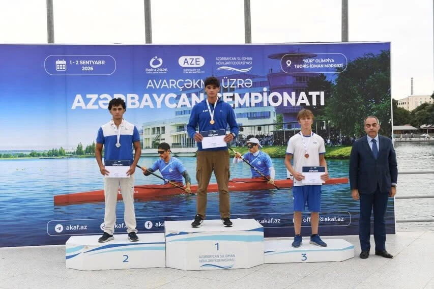 Определились победители первого дня чемпионата Азербайджана по гребле и каноэ