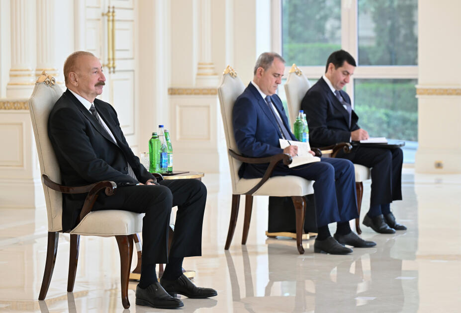 Президент Ильхам Алиев принял новоназначенного координатора-резидента ООН в Азербайджане