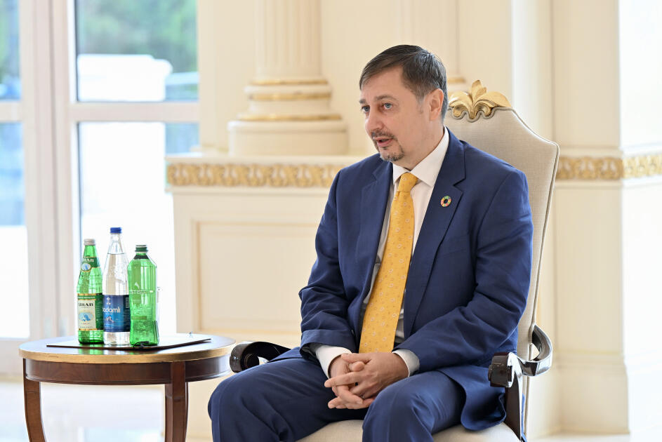 Президент Ильхам Алиев принял новоназначенного координатора-резидента ООН в Азербайджане