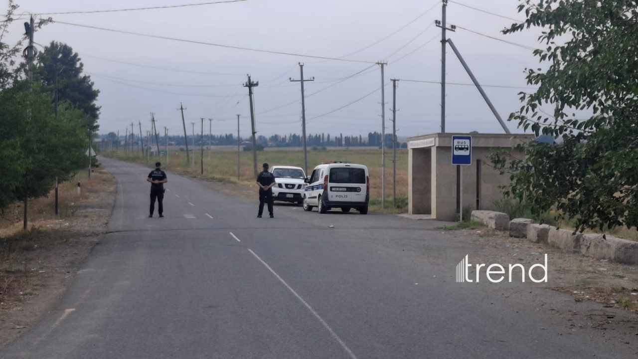 Goranboyda sursat anbarında yanğınla bağlı təxliyə başlayıb