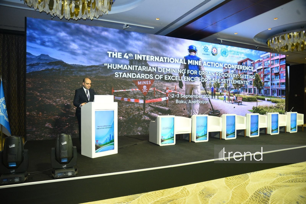 Bakıda IV Beynəlxalq Minatəmizləmə Konfransının ikinci günü keçirilir