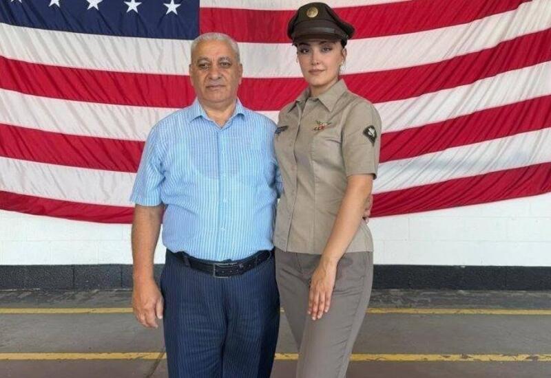 Azərbaycanlı jurnalistin qızı Amerika ordusunda xidmət edir