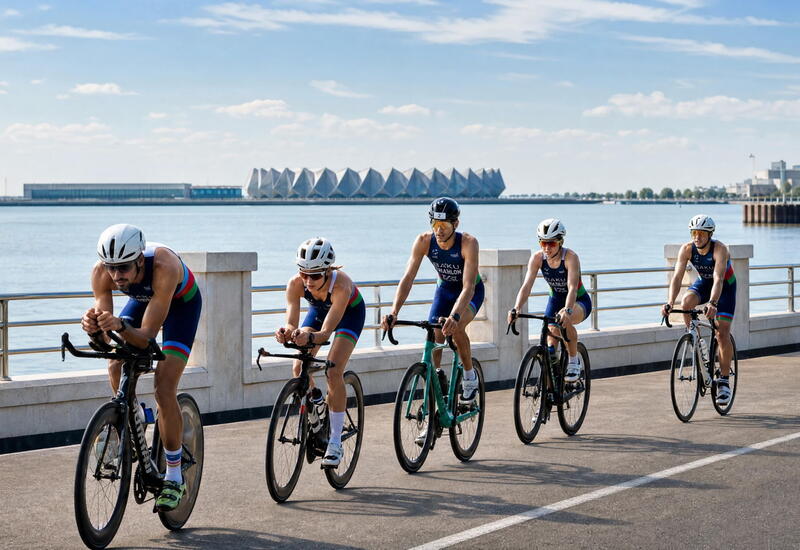 В Баку стартовала первая гонка IRONMAN 70.3