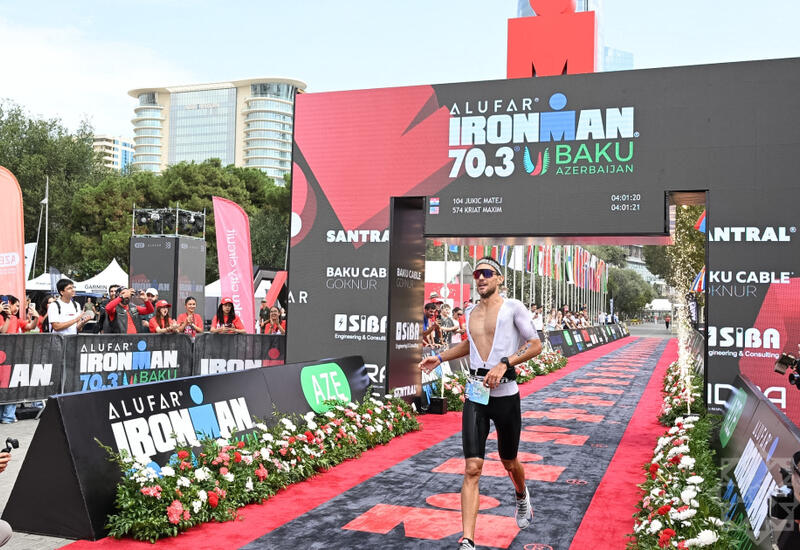 Определился победитель бакинского IRONMAN 70.3