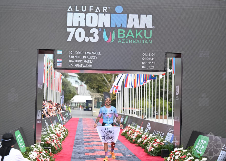 Определился победитель бакинского IRONMAN 70.3