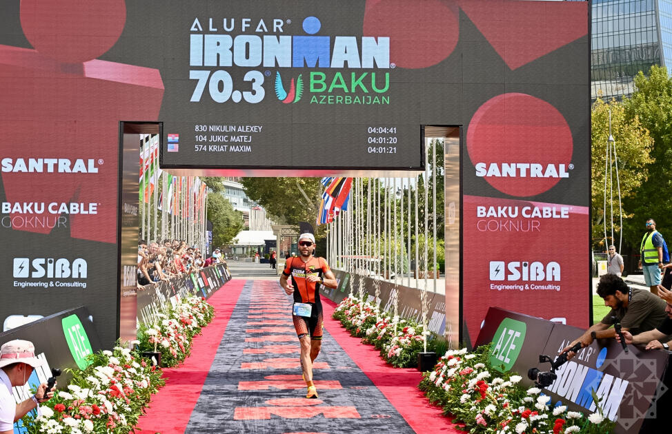 Определился победитель бакинского IRONMAN 70.3