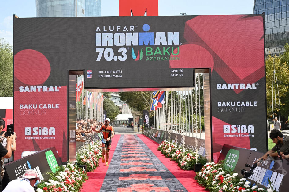 Определился победитель бакинского IRONMAN 70.3