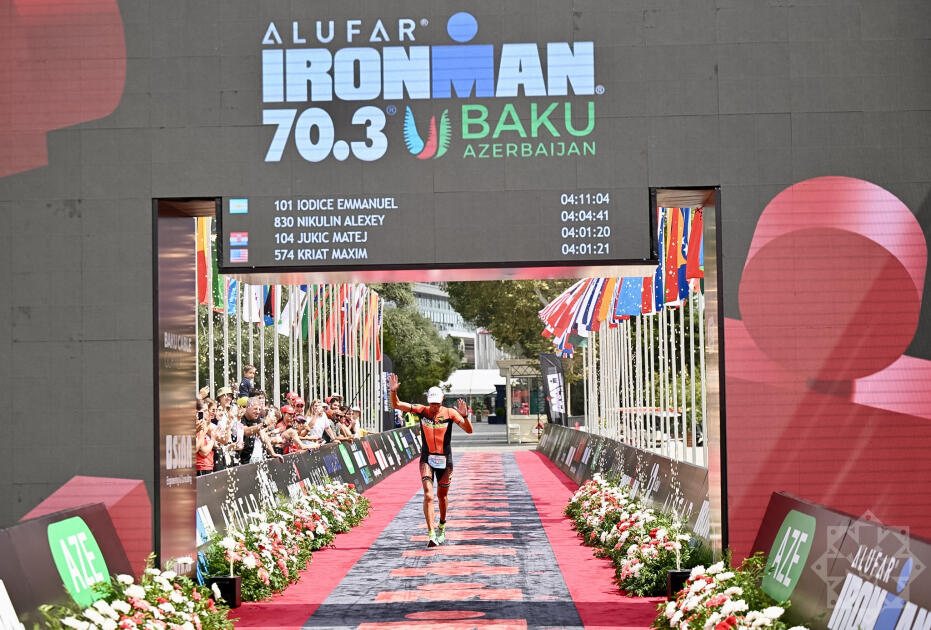 Определился победитель бакинского IRONMAN 70.3